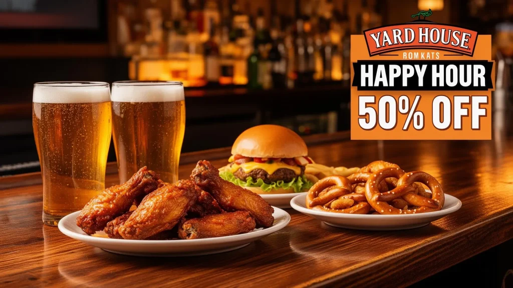 What is Yard House Happy Hour